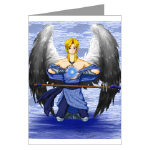 Healer Tanan Greeting Cards